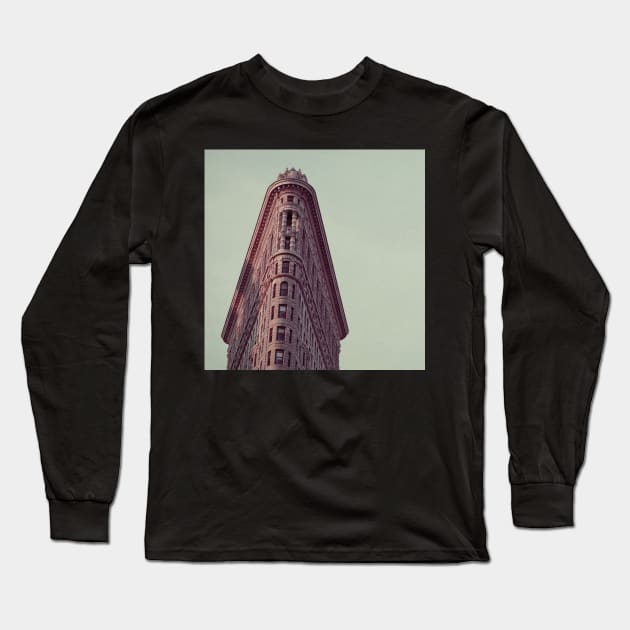 Flatiron #1 Long Sleeve T-Shirt by ALICIABOCK